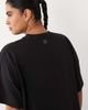 4505 4505 Curve Icon heavyweight cotton oversized t-shirt with quick dry finish in washed black - 2