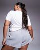 4505 4505 Curve Icon performance sweat shorts in gray heather - 2