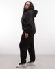 4505 4505 Curve Icon Rest Day heavyweight 440gsm cotton cuffed sweatpants in washed black - 2