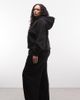 4505 4505 Curve Icon Rest Day heavyweight 440gsm cotton wide leg sweatpants in washed black - 1