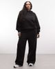 4505 4505 Curve Icon Rest Day heavyweight 440gsm cotton wide leg sweatpants in washed black - 2