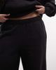 4505 4505 Curve Icon Rest Day heavyweight 440gsm cotton wide leg sweatpants in washed black - 3
