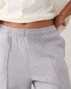 4505 4505 Curve performance wide leg sweatpants with pintuck detail in gray heather - 4