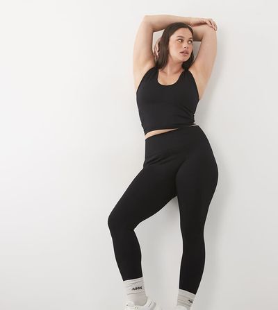 4505 4505 Curve seamless high waist gym leggings in black