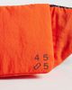 4505 4505 elasticated adjustable run belt with woven flap and key pocket in tomato red - 4