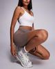 4505 4505 Fuller bust Icon active medium support sports bra with removable padding and adjustable straps in white - 2
