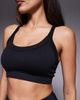 4505 4505 Fuller bust seamless sculpting medium support sports bra in black - 2