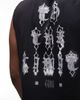 4505 4505 heavyweight quick dry cropped cotton tank with back graphic in washed black - 3