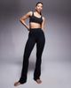 4505 4505 Hourglass Icon soft touch high waist slim kick yoga leggings in black - 1