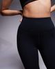 4505 4505 Hourglass Icon soft touch high waist slim kick yoga leggings in black - 4