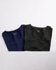 4505 4505 Icon 2-pack quick dry mesh training T-shirts in navy and khaki-Multi - 1
