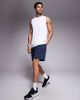 4505 4505 Icon 3 inch quick dry running shorts with back phone pocket 2 pack in black and navy-Multi - 2