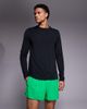 4505 4505 Icon 3 inch quick dry running shorts with back phone pocket in neon green - 1