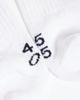 4505 4505 Icon 3 pack quick dry cotton sport crew socks in-WHITE - 2