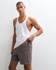4505 4505 Icon 7 inch quick dry training cargo shorts with zip pockets in taupe brown - 2