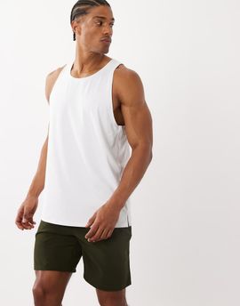 4505 4505 Icon 7 inch quick dry training shorts with zip pockets in olive green