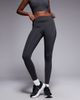 4505 4505 Icon active booty sculpt high waist gym leggings with inner pocket in smoke gray - 3
