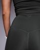 4505 4505 Icon active bum sculpt high waist gym leggings with inner pocket in khaki-Green - 3