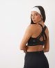 4505 4505 Icon active high support scoop neck sports bra with adjustable straps in black - 2