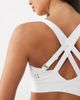 4505 4505 Icon active high support scoop neck sports bra with adjustable straps in white - 3