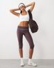 4505 4505 Icon active high support scoop neck sports bra with adjustable straps in white - 4