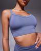 4505 4505 Icon active medium support sports bra with removable padding and adjustable straps in cornflower-Blue - 3