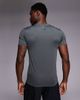 4505 4505 Icon active quick dry muscle fit base layer training t-shirt in dark gray - 3