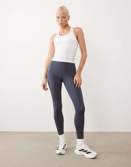4505 4505 Icon active quick dry racer back tank top in white