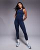 4505 4505 Icon active racer back tank top with inner bra and removable padding in navy ink-Gray - 3