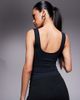 4505 4505 Icon active slightly cropped tank top in black - 3