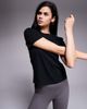 4505 4505 Icon boxy fit cotton t-shirt with quick dry finish in black - 1