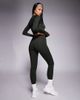 4505 4505 Icon bum sculpt gym leggings with inner pocket in dark khaki-Green - 1