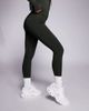 4505 4505 Icon bum sculpt gym leggings with inner pocket in dark khaki-Green - 2