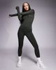 4505 4505 Icon bum sculpt gym leggings with inner pocket in dark khaki-Green - 3