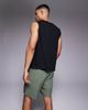 4505 4505 Icon cotton oversized pump training tank with quick dry finish in black - 2