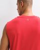 4505 4505 Icon cotton oversized pump training tank with quick dry finish in deep red - 3