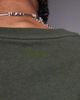 4505 4505 Icon cotton oversized pump training tank with quick dry finish in khaki-Green - 4