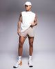 4505 4505 Icon cotton oversized pump training tank with quick dry finish in off white - 1