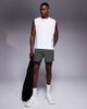 4505 4505 Icon cotton oversized pump training tank with quick dry finish in white - 2