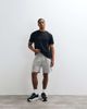 4505 4505 Icon cotton sweat shorts with quick dry finish in gray heather - 2