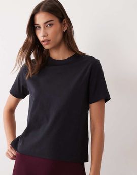 4505 4505 Icon heavyweight cotton boxy fit T-shirt in black
