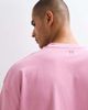 4505 4505 Icon heavyweight cotton oversized T-shirt with quick dry finish in pink wash - 3