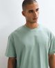 4505 4505 Icon heavyweight cotton oversized T-shirt with quick dry finish in sage wash-Green - 3