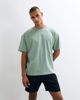4505 4505 Icon heavyweight cotton oversized T-shirt with quick dry finish in sage wash-Green - 4