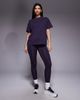4505 4505 Icon heavyweight cotton oversized T-shirt with quick dry finish in washed heather-Purple - 3