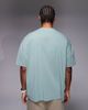 4505 4505 Icon heavyweight cotton oversized t-shirt with quick dry finish in washed jade green - 3
