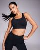 4505 4505 Icon high support active sports bra with removable padding in black - 1
