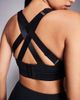 4505 4505 Icon high support active sports bra with removable padding in black - 2