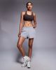 4505 4505 Icon high support active sports bra with removable padding in French roast-Brown - 3