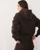 4505 4505 Icon Rest Day heavyweight 440gsm cotton oversized hoodie in washed chocolate-Brown - 4